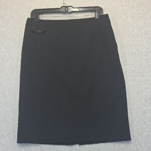 Counterparts Black Pencil Skirt Size 10 Classic Career Workwear